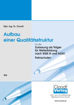 AZAV-Musterhandbuch für Fahrschulen nach AZAV (306)